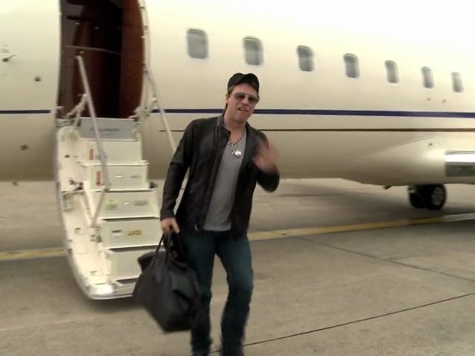 Άφιξη των Bon Jovi στο Ζάγκρεμπ με Richie Sambora