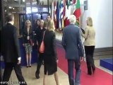 Los líderes europeos en Bruselas