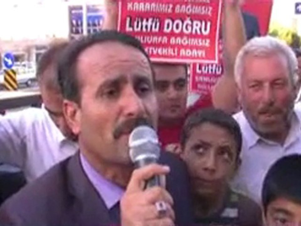 Bagımsız milletvekili adayı Viranşehirli Lütfü Doğru