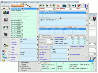 Destinataires: Choisir un type de prix Optimizze - ERP - V12
