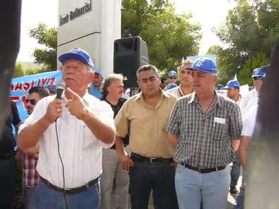 tüpraş izmir rafinerisi eylemi aliağa 9 haziran 2011 bölüm 1