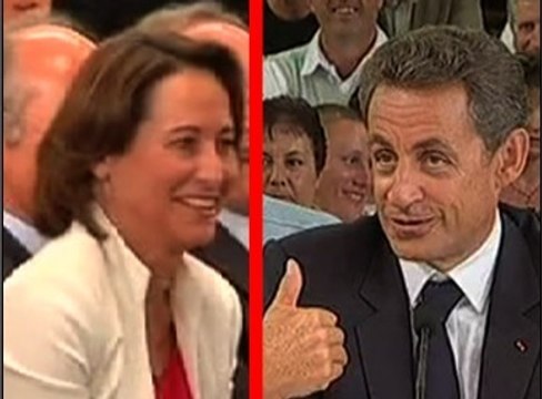 Royal huée mais défendue par... Sarkozy