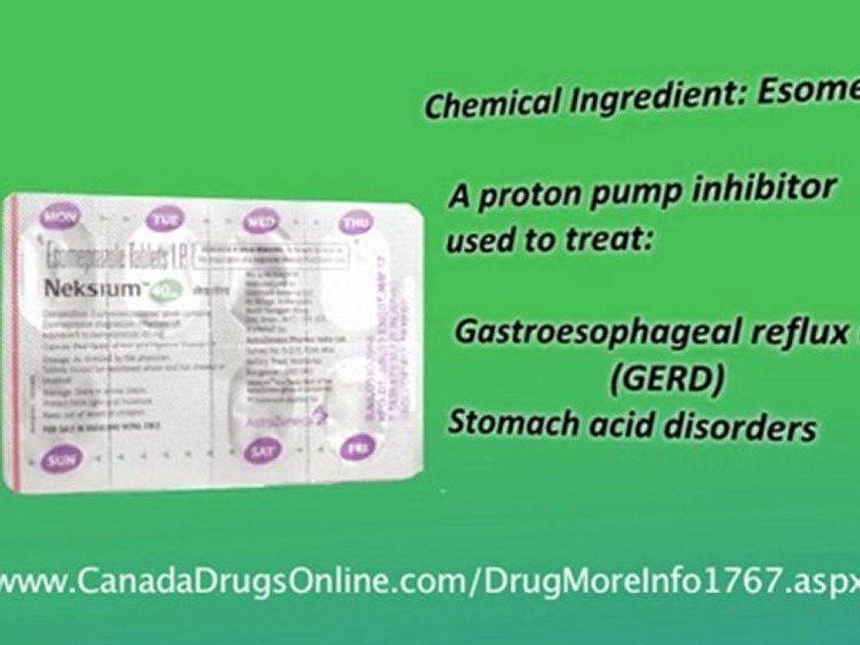 Nexium (Esomeprazole) - 40 mg