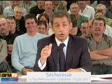 Sarkozy en Charente donne la parole à Royal
