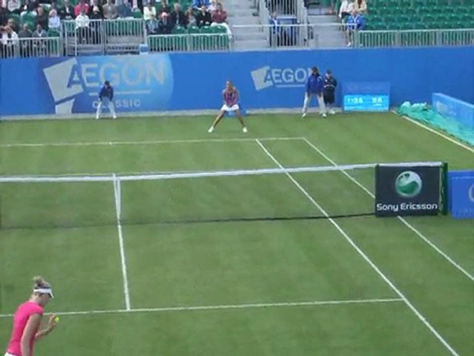 Naomi Broady vs Caroline Garcia 6-2 6-7 2-2