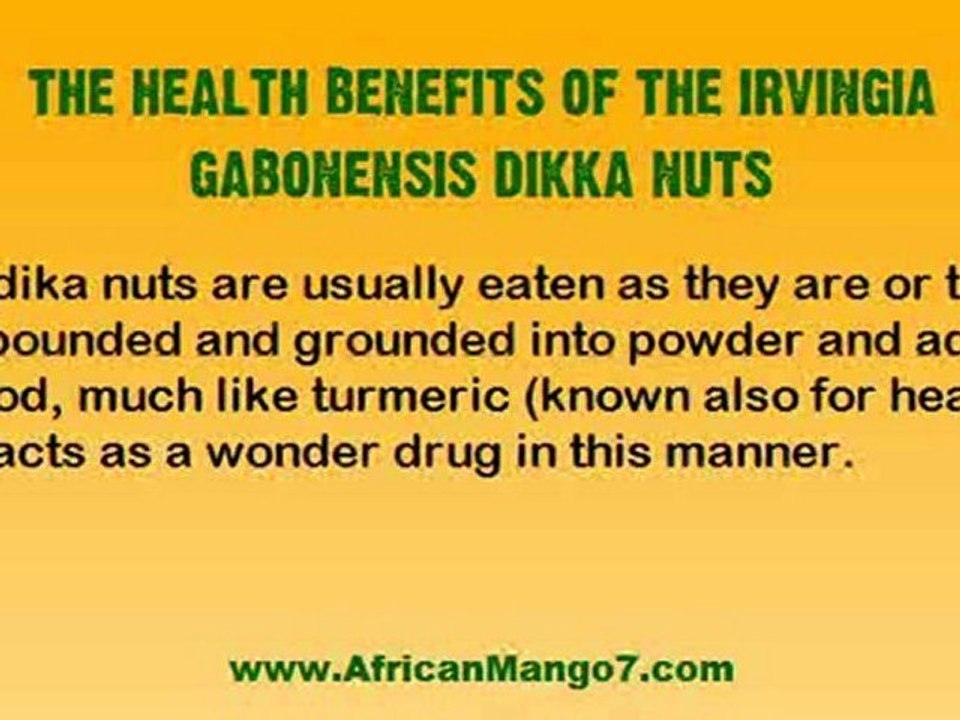 African Mango Extract Weight Loss