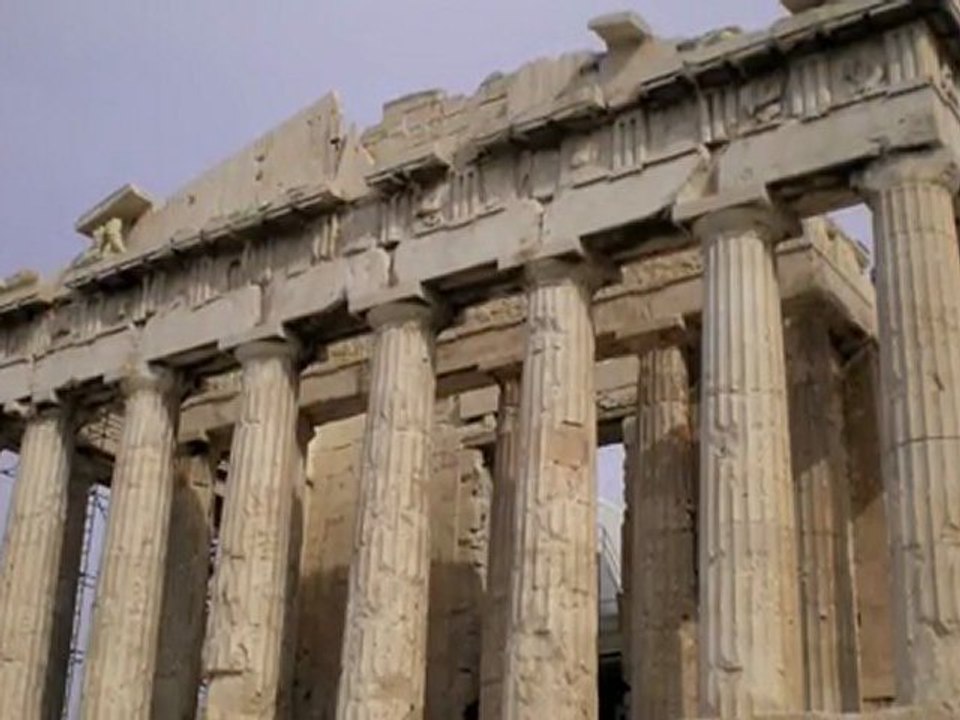 Ruins and Flowers - Ancient Greek Temples