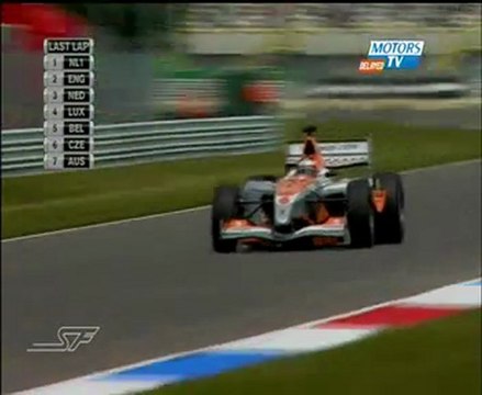 Superleague Formula Fantastic last lap battle 2011 Round1 Race1