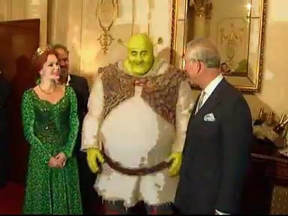 Prince Charles meets Shrek