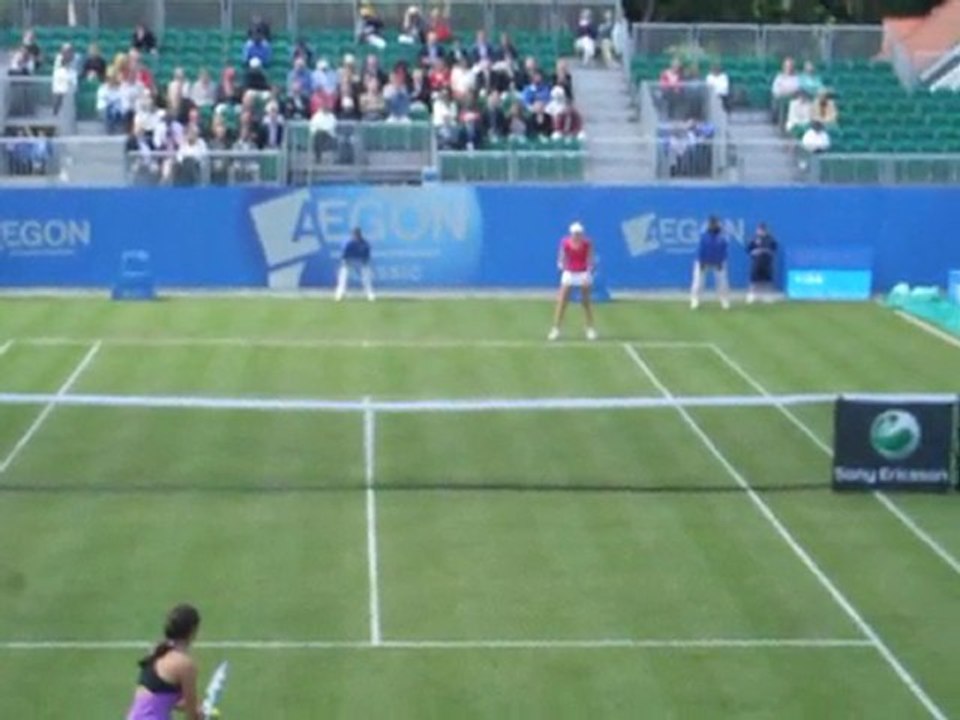 Caroline Garcia vs Naomi Broady 2-6 7-6 4-5