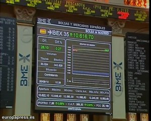 El Ibex abre con un avance del 0,37%