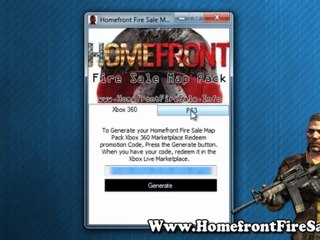 Homefront Fire Sale Map Pack Downlaod - Xbox 360 - PS3