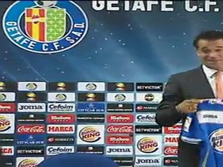 Luis García es presentado como nuevo técnico del Getafe para tres años