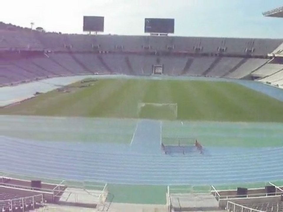 Stade Olympique de Barcelone.