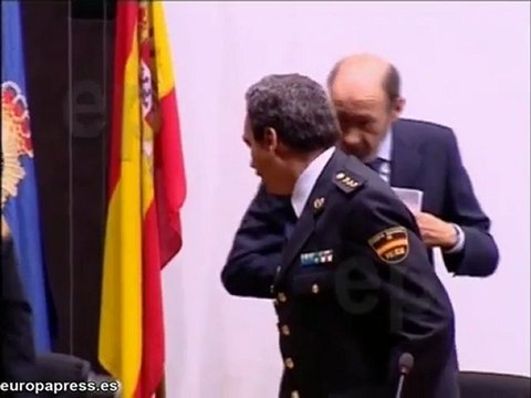 Rubalcaba destaca el papel de la policía