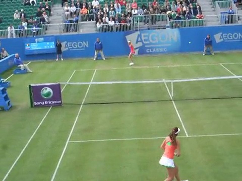 Daniela Hantuchova vs Sorana Cirstea 6-0 3-2