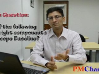 Components of Scope Baseline for PMP Exam Preparation