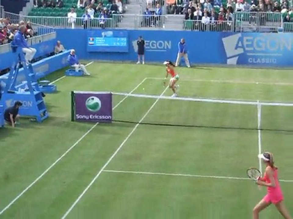 Sorana Cirstea vs Daniela Hantuchova 0-6 3-5