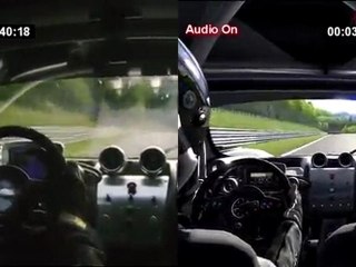 Gran Turismo 5 vs Reality - Pagani Zonda R at Nordschleife