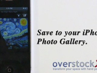 overstock art iphone apps