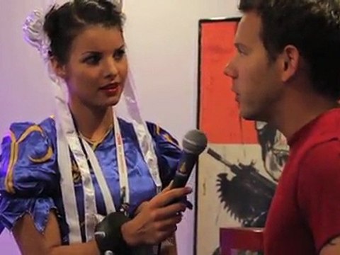 Chun Li interviews Cliff Bleszinski on Gears of War 3 at E3 - a Dailymotion Exclusive