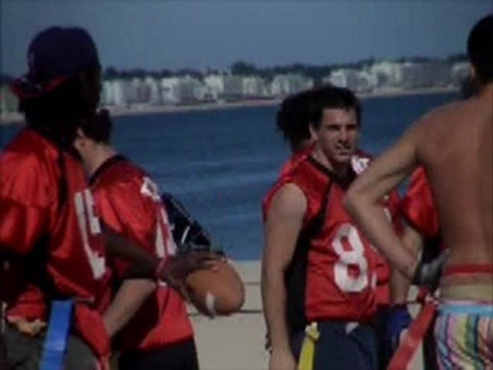 1er Tournoi  Beach Flag Foot Américain  le Pouliguen plage du Nau le 29 mai 2011 par wikinews city
