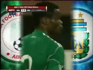 Nigeria  vs Argentina June -1-2011 International Friendly