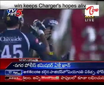Deccan Chargers beat Kings XI Punjab by 5 wickets