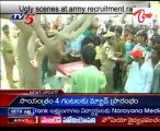 Ugly scenes at army recruitment rally