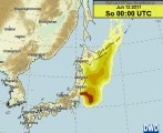 ■DWD■放射性物質の拡散シミュレーション■10〜13日.JUN■Radiation Fukushima