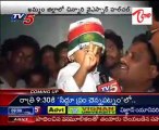 children wear dress like as a YSR in Khammam