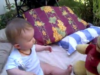 Winnie l'ourson est trop marrant !!