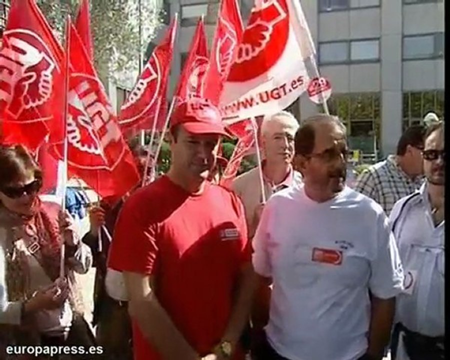 Mineros encerrado en el Ministerio de Industria