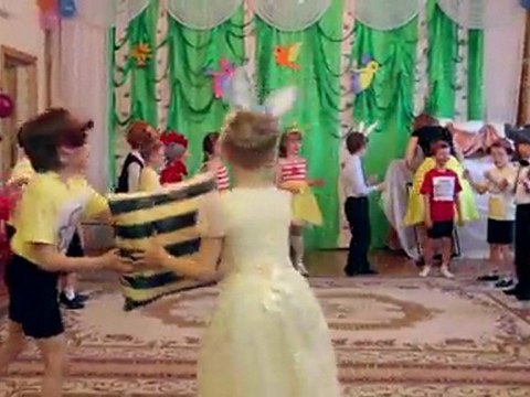 Весёлый танец в детском саду. Видеосъёмка выпускного