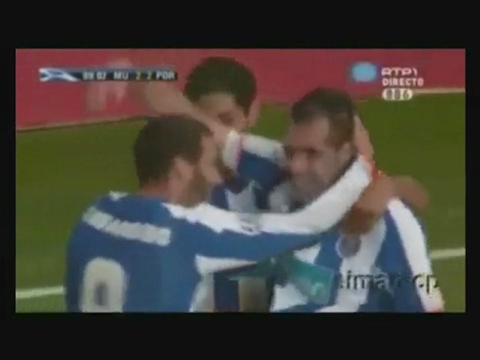 Mariano gonzalez goal Manchester United 2-2 Porto