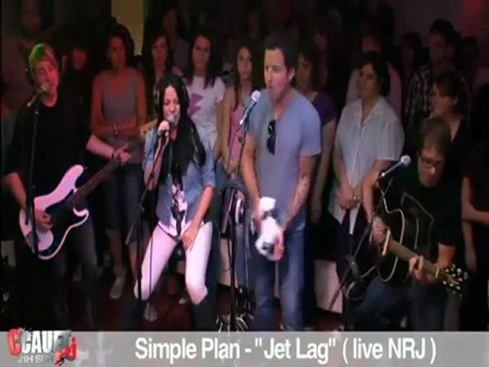 Simple Plan and Marie Mai - Jet Lag - (live @ NRJ)