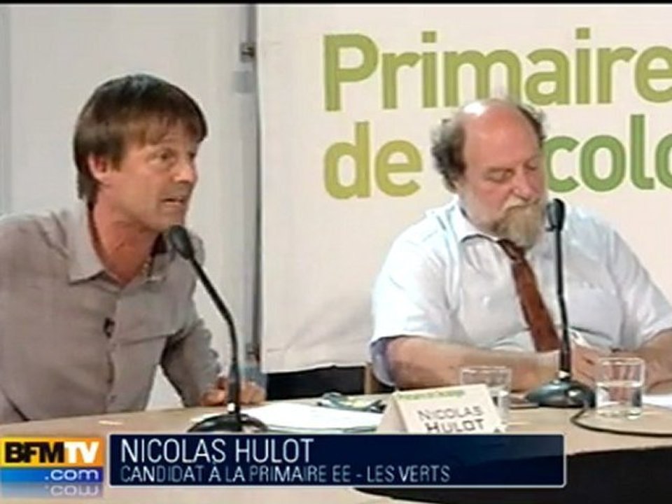 Un front contre Nicolas Hulot chez EELV