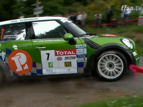 Rallye - Ronde Limousine - Bengué au volant de la Mini