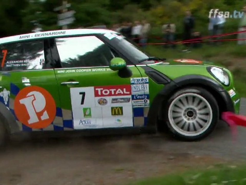 Rallye - Ronde Limousine - Bengué au volant de la Mini