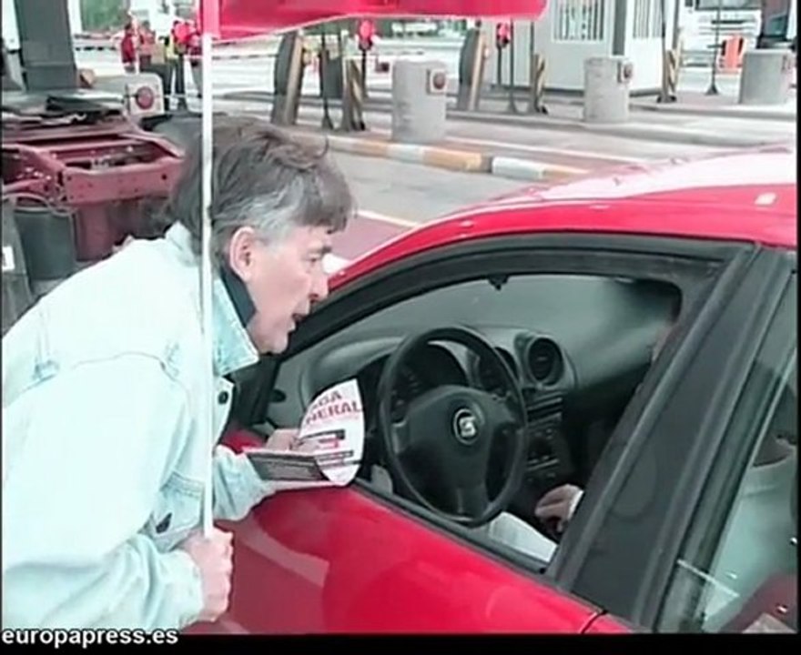 Piquetes informativos en el puerto de Valencia