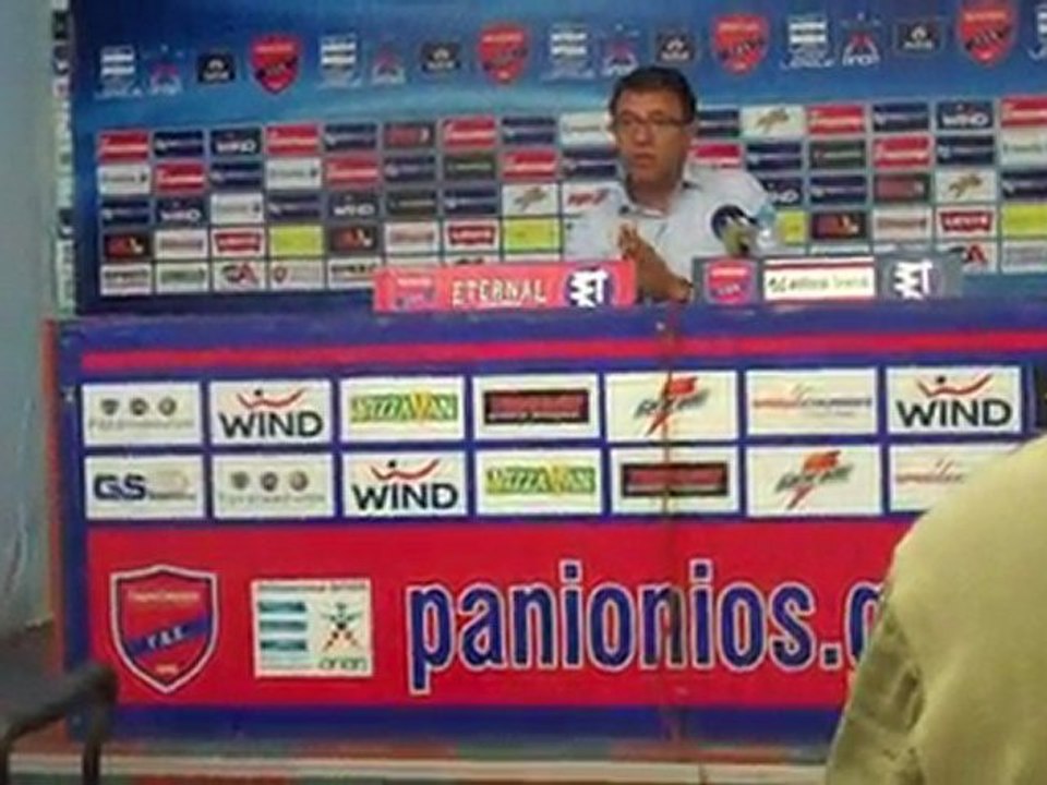 Συνέντευξη Τύπου Τάκη Λεμονή (2)