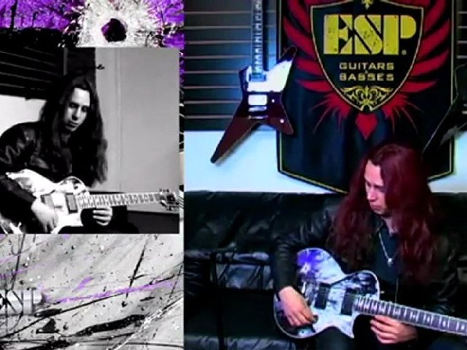 Gus G & sa signature ESP (La Boite Noire)