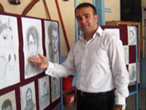 SERDAR ŞAHİN şiir dinletisi ve resim sergisi - 2.bölüm resim sergisi videosu