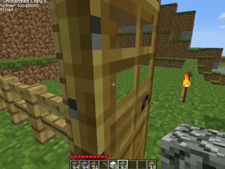 video detent sur minecraft
