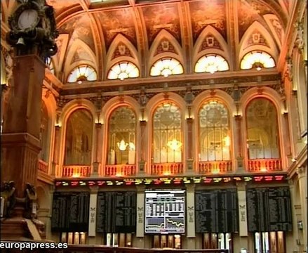 La Bolsa cae un 0,82% al inicio de sesión