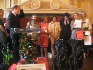 Remise des prix pour le 20ème trophée de golf de Neuilly