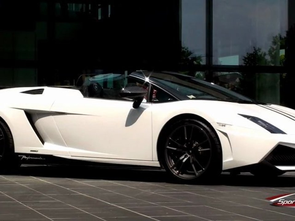 Essai Lamborghini Gallardo LP 570-4 Performante Spyder par Sport-Prestige