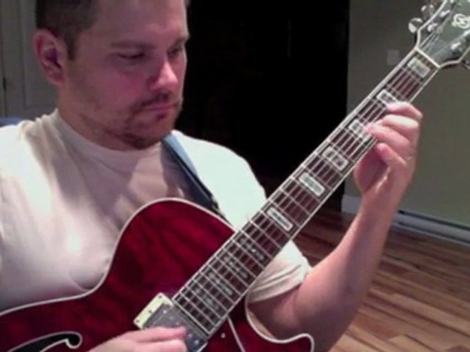 Smokin' Jazz Guitar Solo - Green Dolphin Street