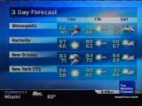 TWC Satellite Local Forecast from May-June 2007 Daytime #15