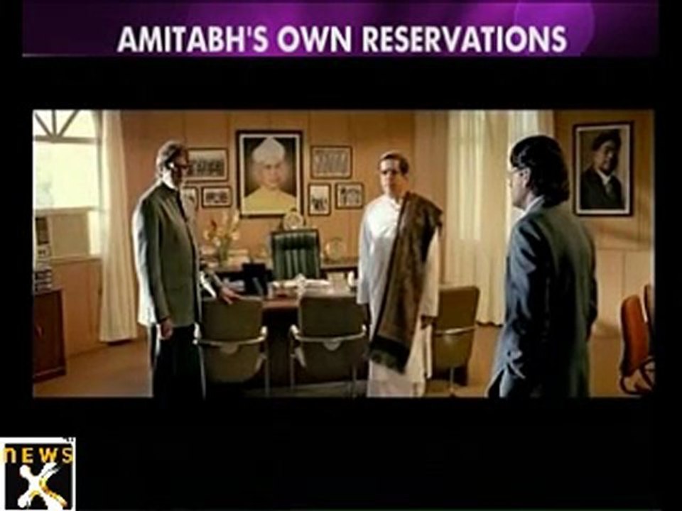 Amitabh Bachchan unveils ‘Aarakshan’